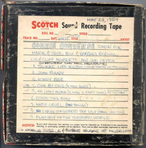 Gene Deitch's recording of Connie Converse